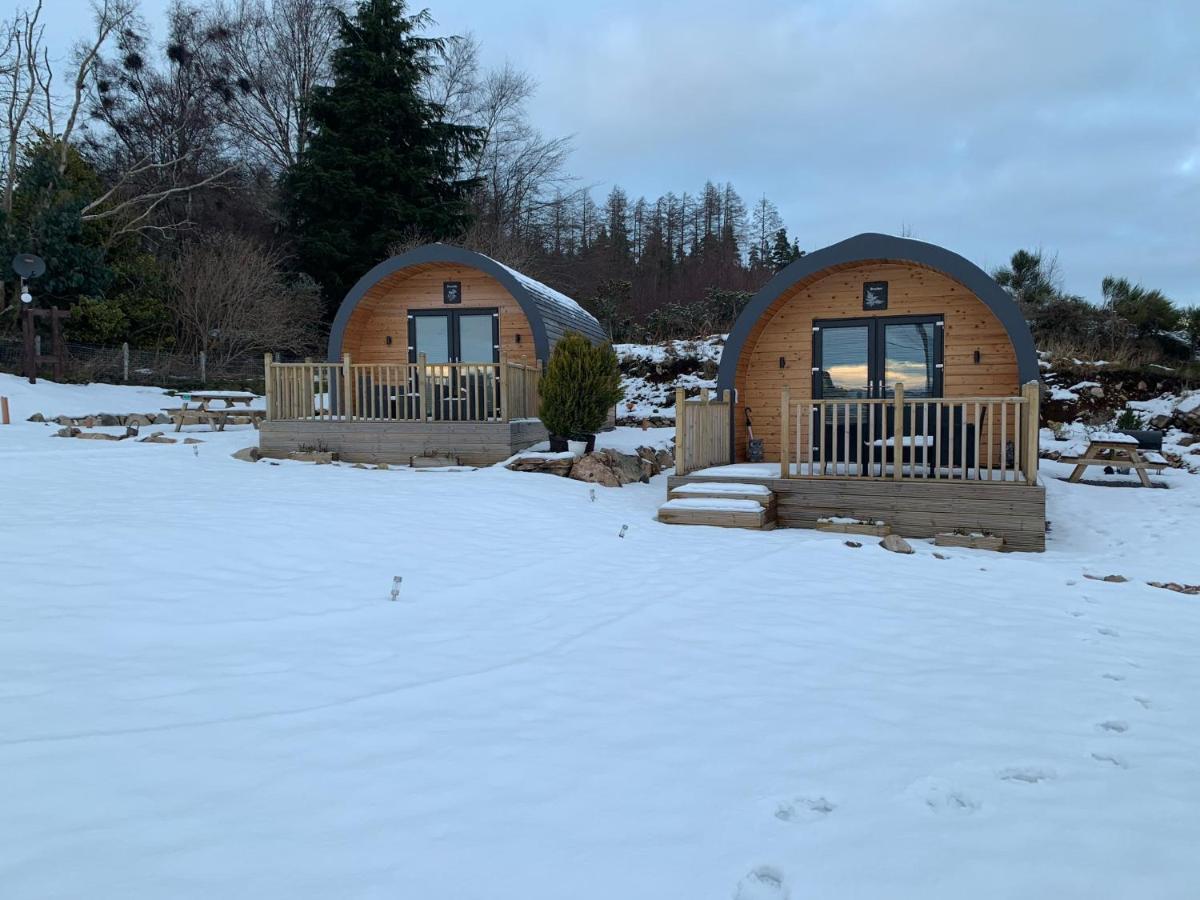 Hotel Daviot Luxury Pods Inverness Exterior foto
