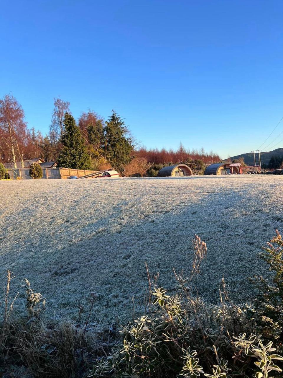Hotel Daviot Luxury Pods Inverness Exterior foto