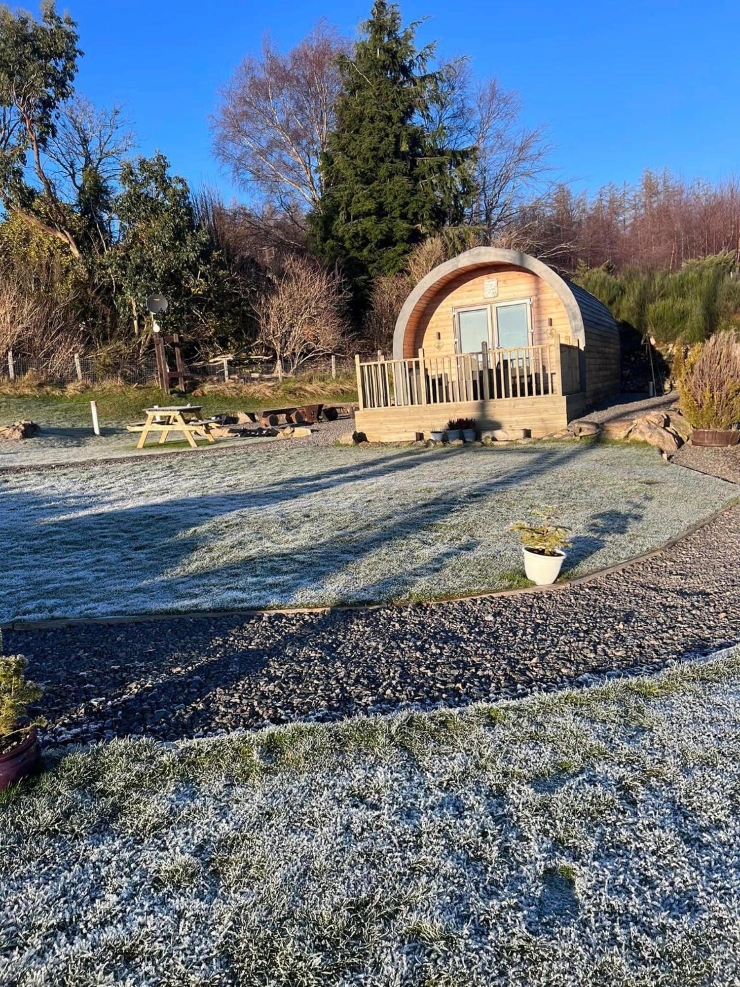 Hotel Daviot Luxury Pods Inverness Exterior foto