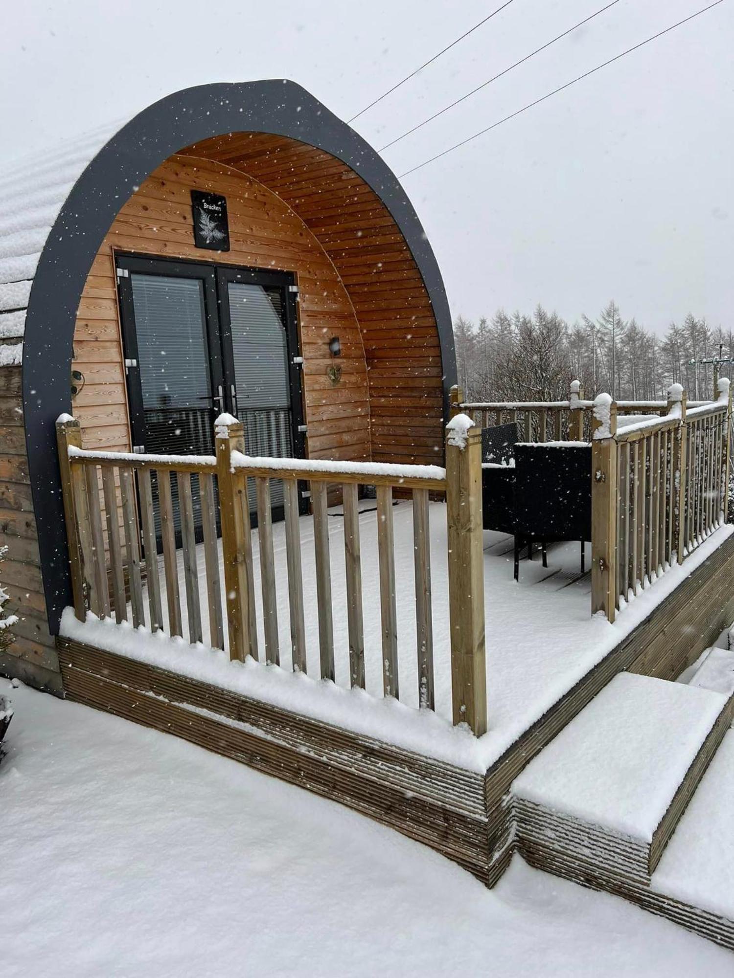 Hotel Daviot Luxury Pods Inverness Exterior foto